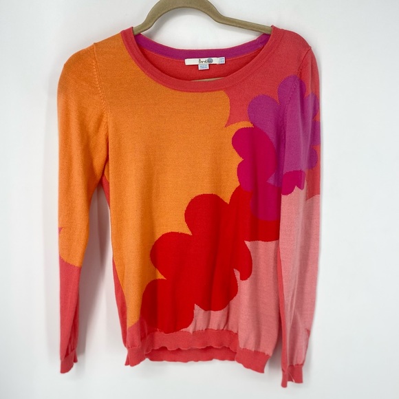 Boden Sweaters - Boden colorful printed wool blend sweater